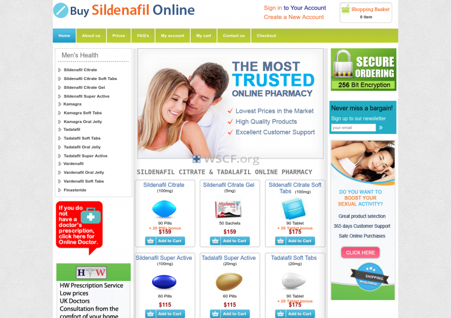 Sildenafil-100Mg.net No Prescription Online Drugstore