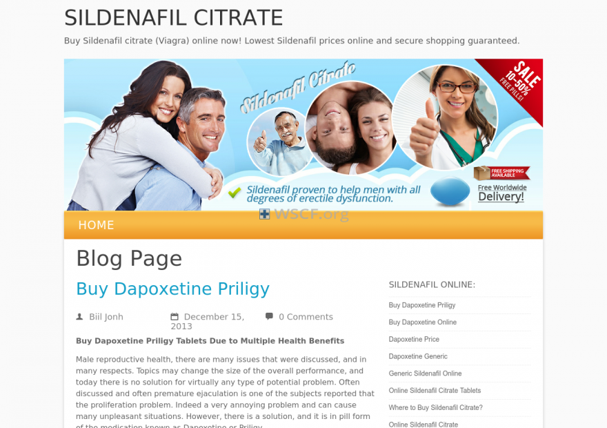 Sildenafil-Citrate.net Confidential online Drugstore.