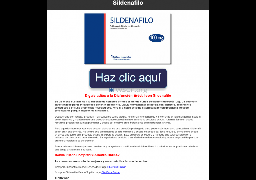 Sildenafilo.org Mail-Order Drugstore