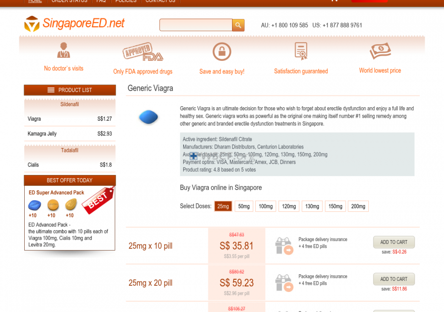 Singaporeed.net Online Pharmaceutical Shop