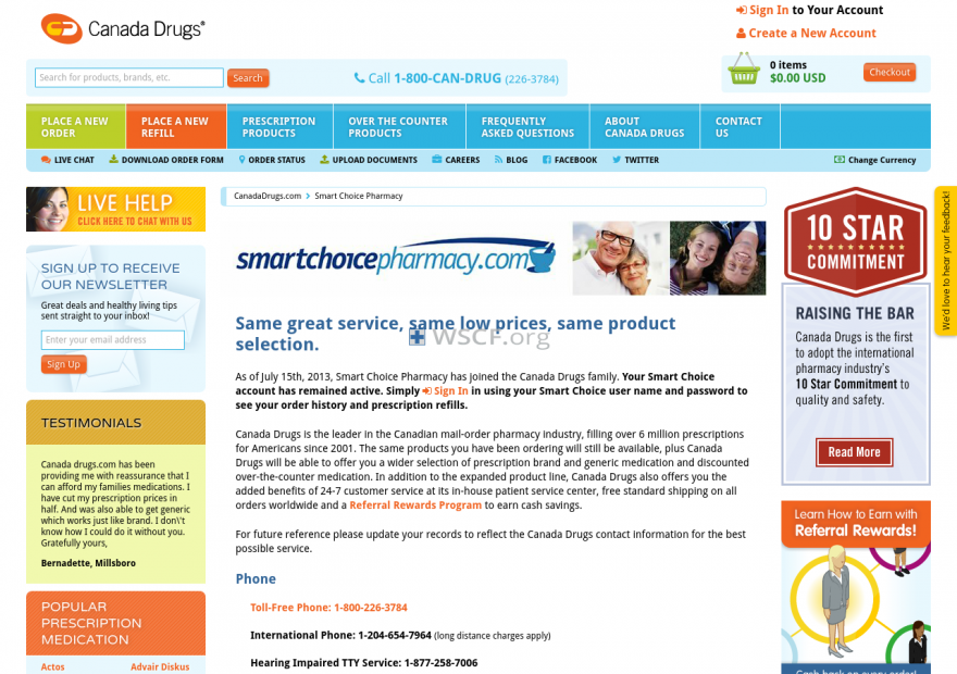 Smartchoicepharmacy.com Big Choice ED Drugs