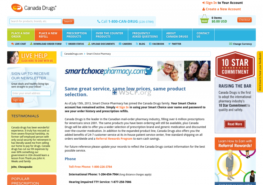 Smartchoicepharmacy.net Pharmaceutical Shop