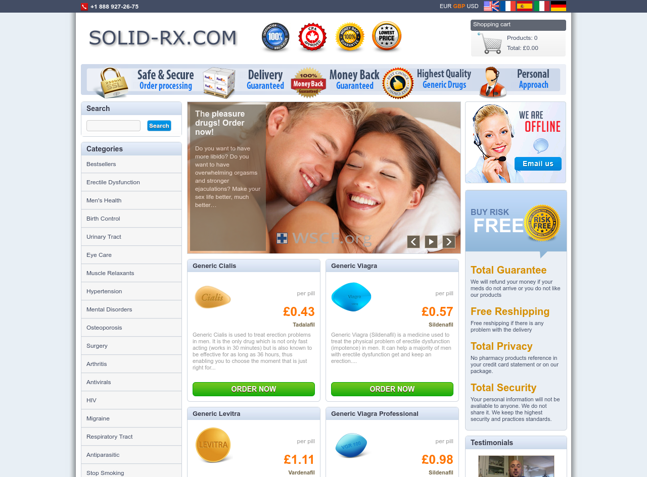 Solid-Rx.com Discreet Package