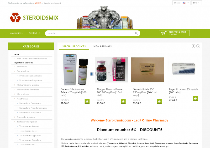 Steroidsmix.com Internet Pharmacy