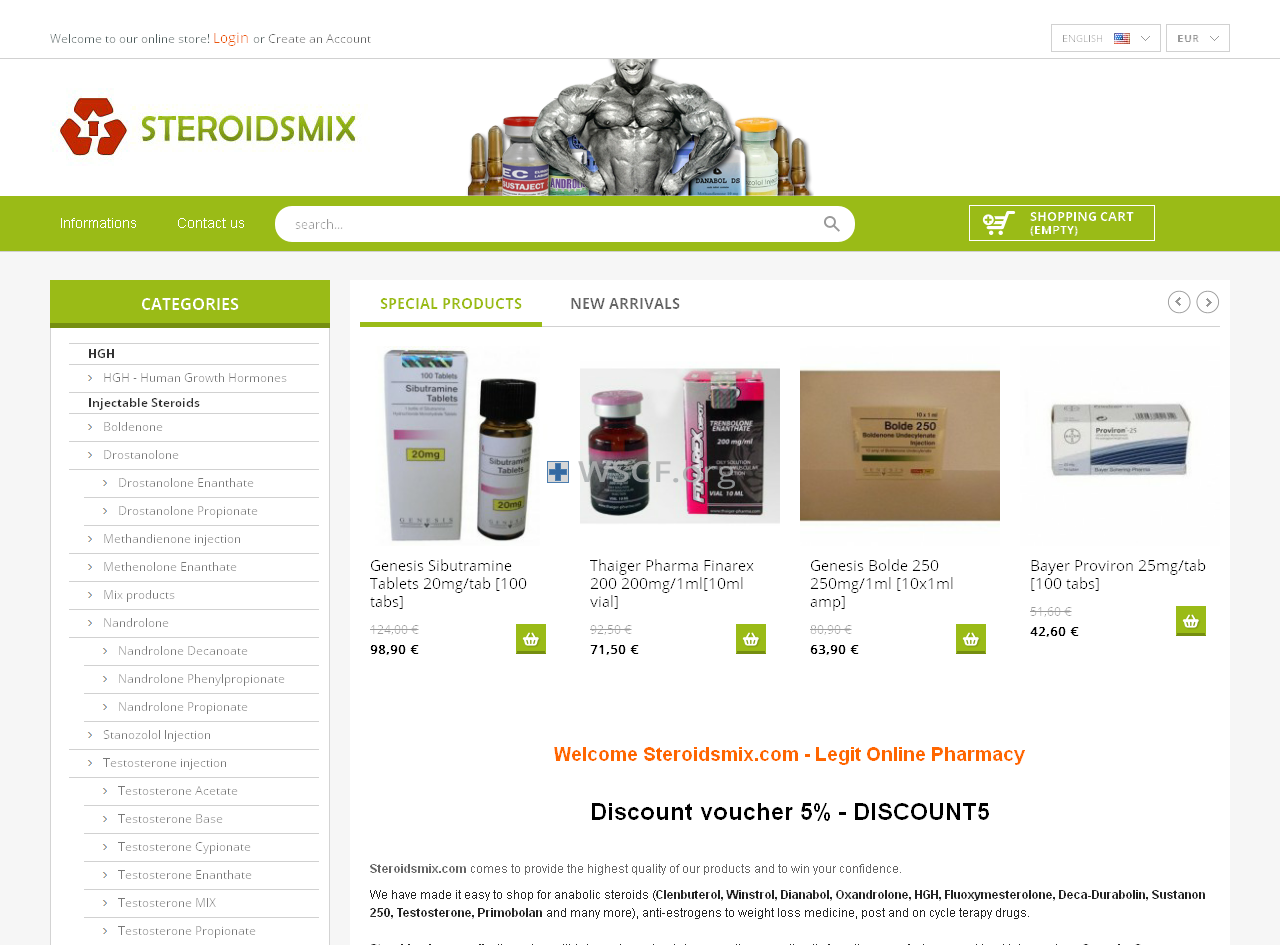 Steroidsmix.com Coupon code