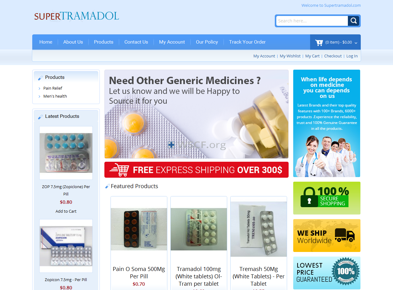 Supertramadol.com Pharmacy