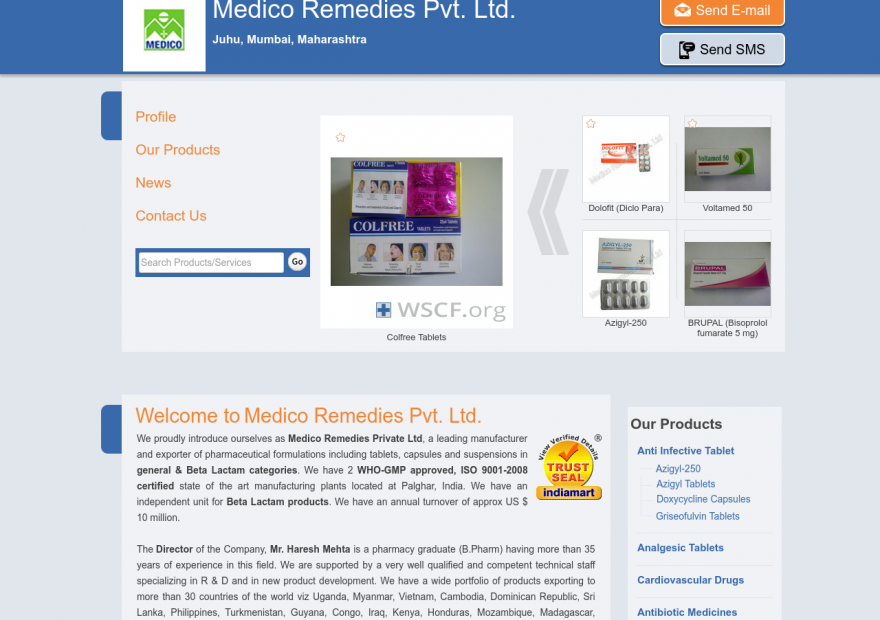 Tabletandcapsules.com Website Pharmacy