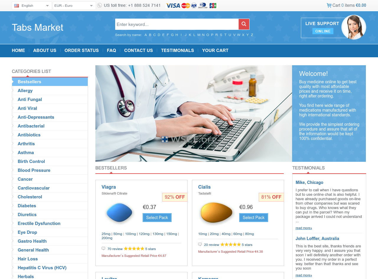 Tabsmarket.net My Generic Pharmacy