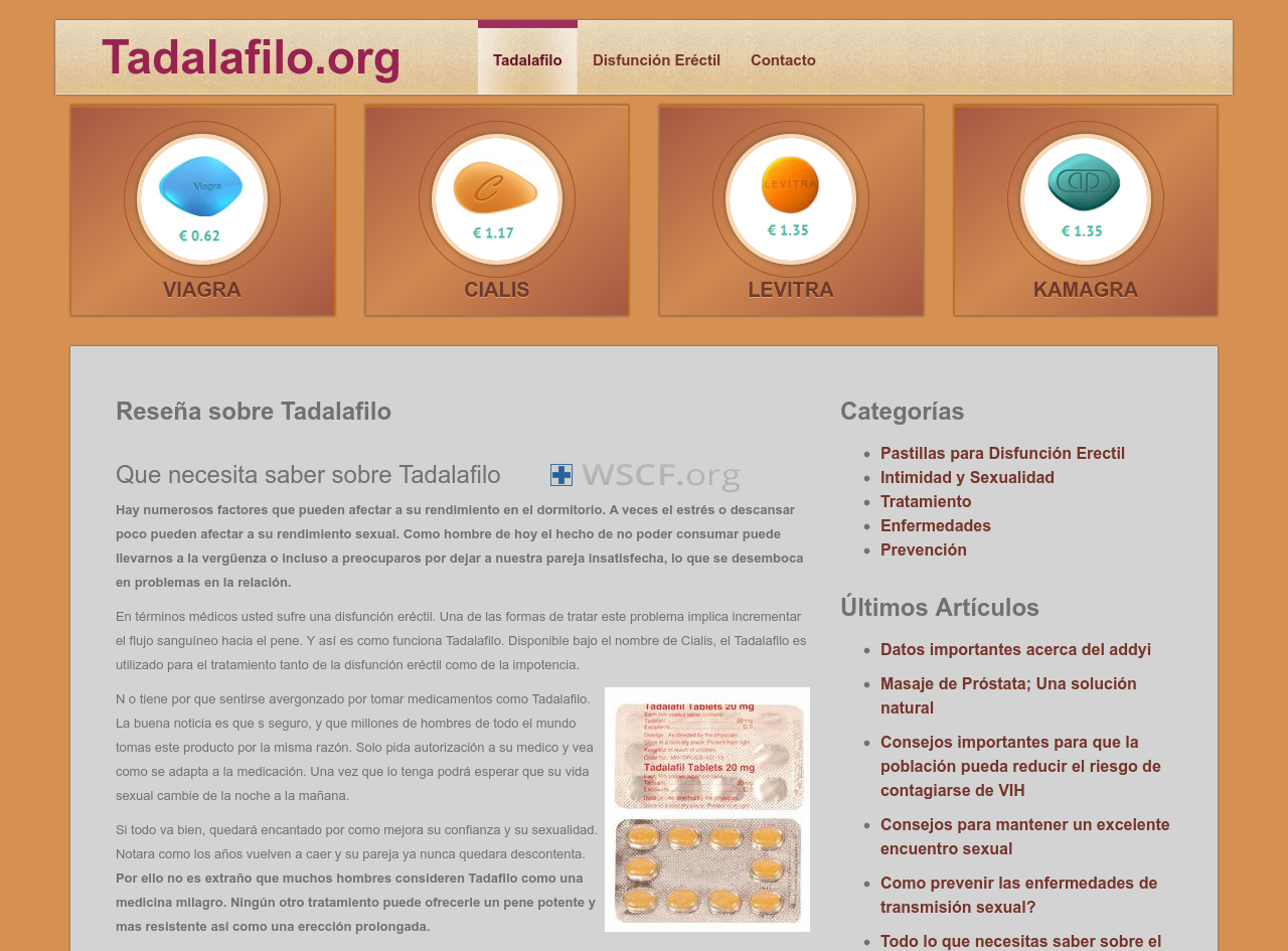 Tadalafilo.org Lowest Price World Wide