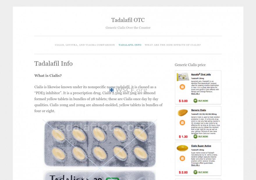 Tadalafilotc.com Review