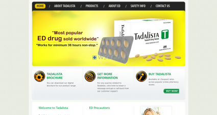 Tadalista.com Overseas Discount Drugstore