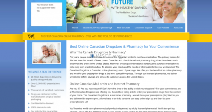 Thecanadiandrugstore.com Great Web Pharmacy