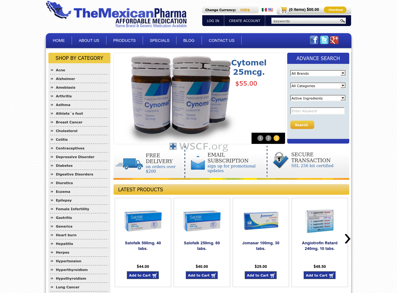 Themexicanpharma.org Online Drug Store