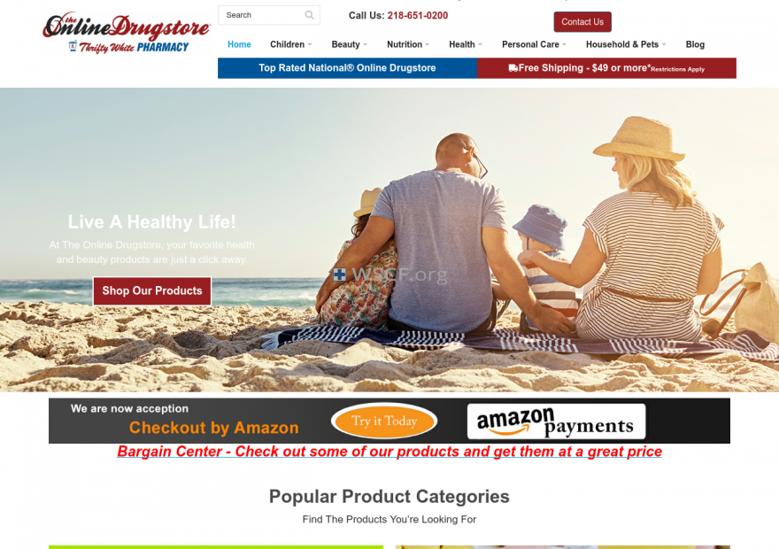 Theonlinedrugstore.com Website Pharmacy
