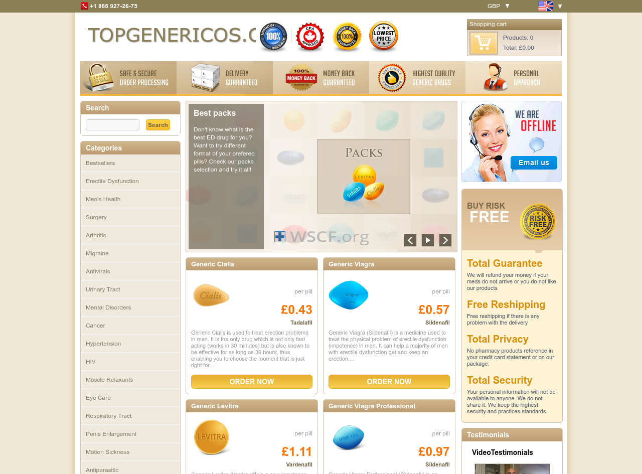 Topgenericos.com Pharmacies