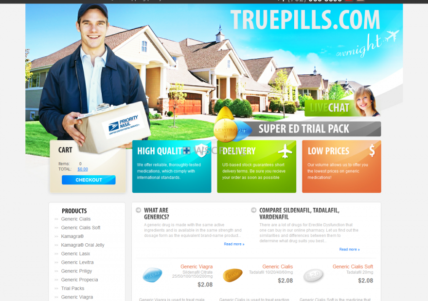 Truepills.com Special Offer And Discounts