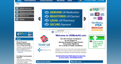 Ukmeds4U.com No Prescription Internet DrugStore