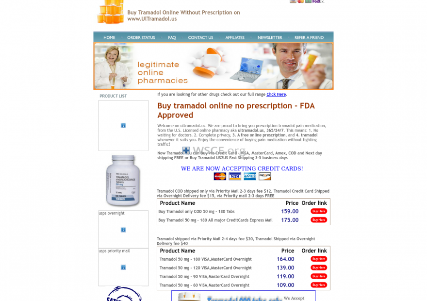 Ultramadol.us Online Offshore Drugstore