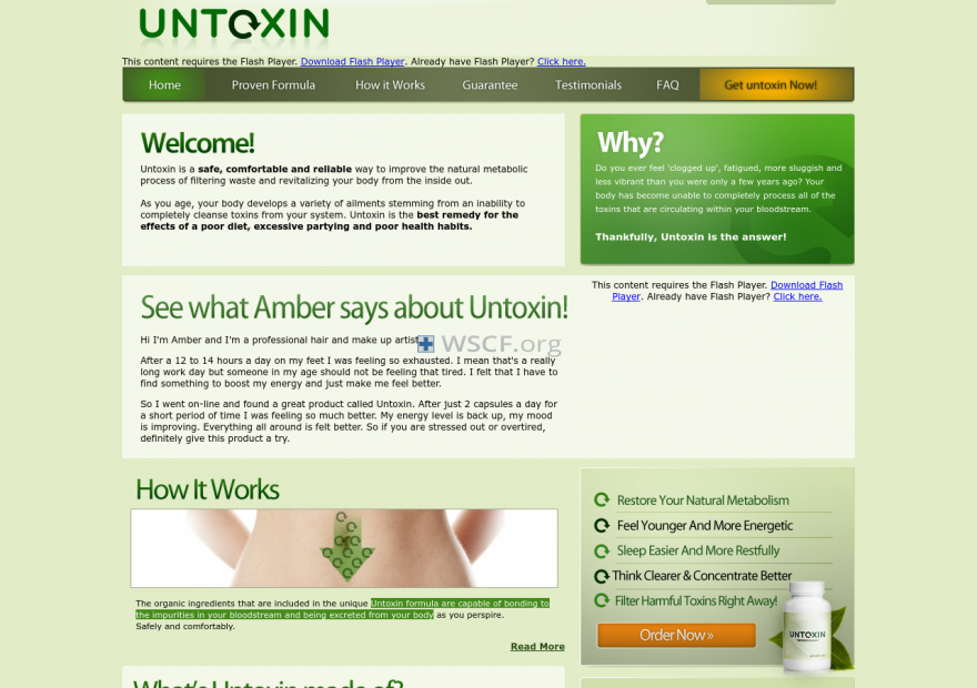 Untoxin.com Online Offshore Drugstore