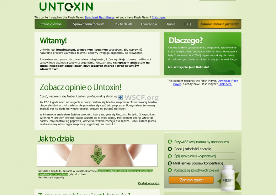 Untoxin.pl Save Your Time