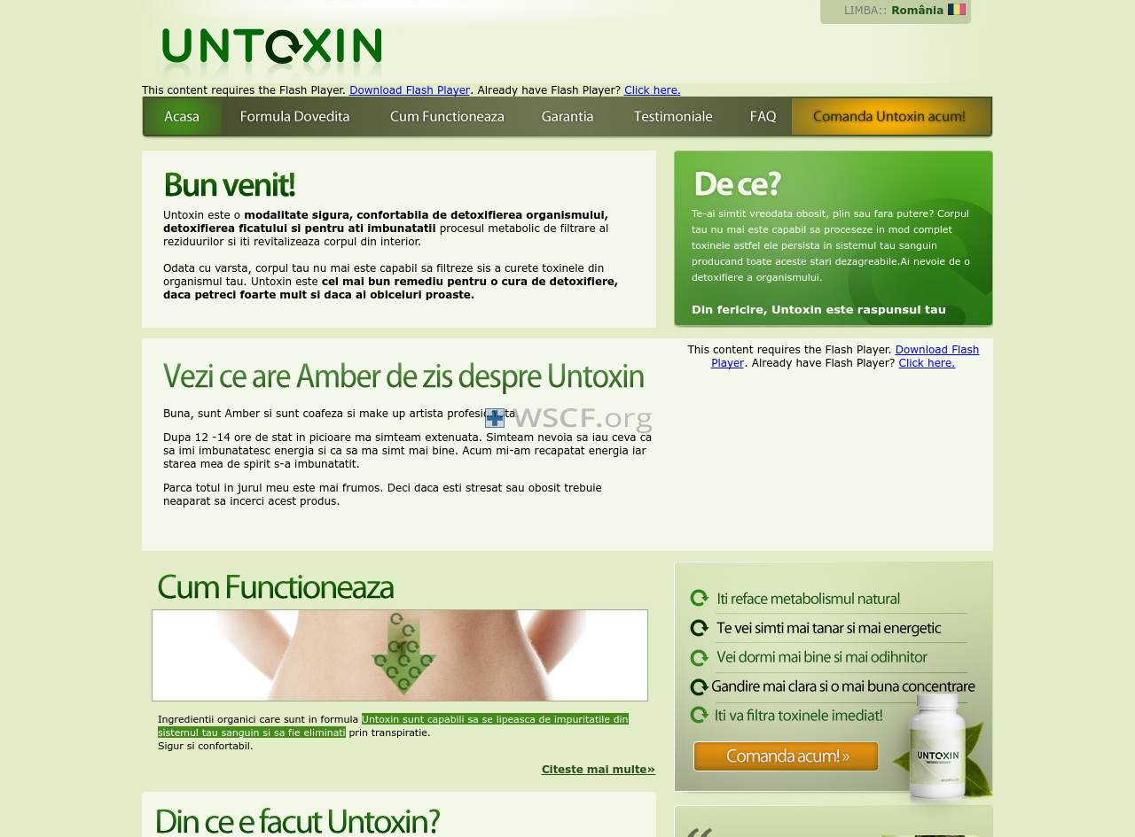 Untoxin.ro Drug Store Online