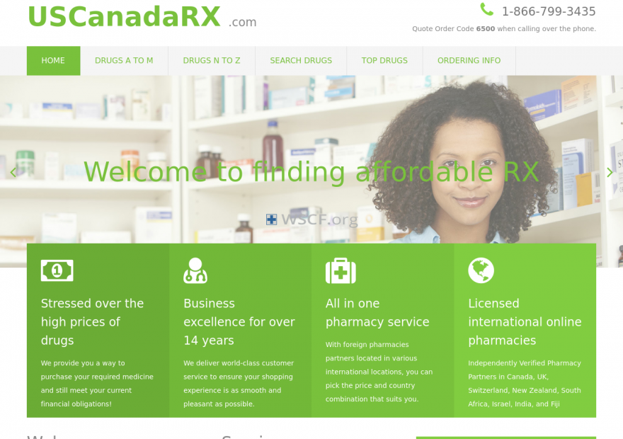 Uscanadarx.com Best Online Pharmacy in U.K.