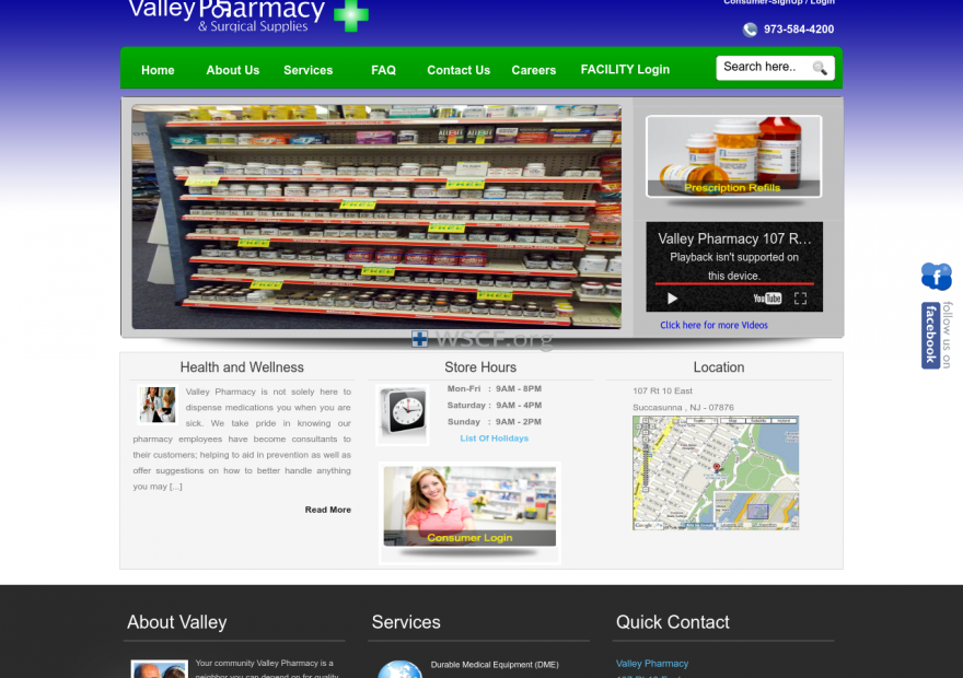 Valleypharmacy.com Leading Online Pharmacy