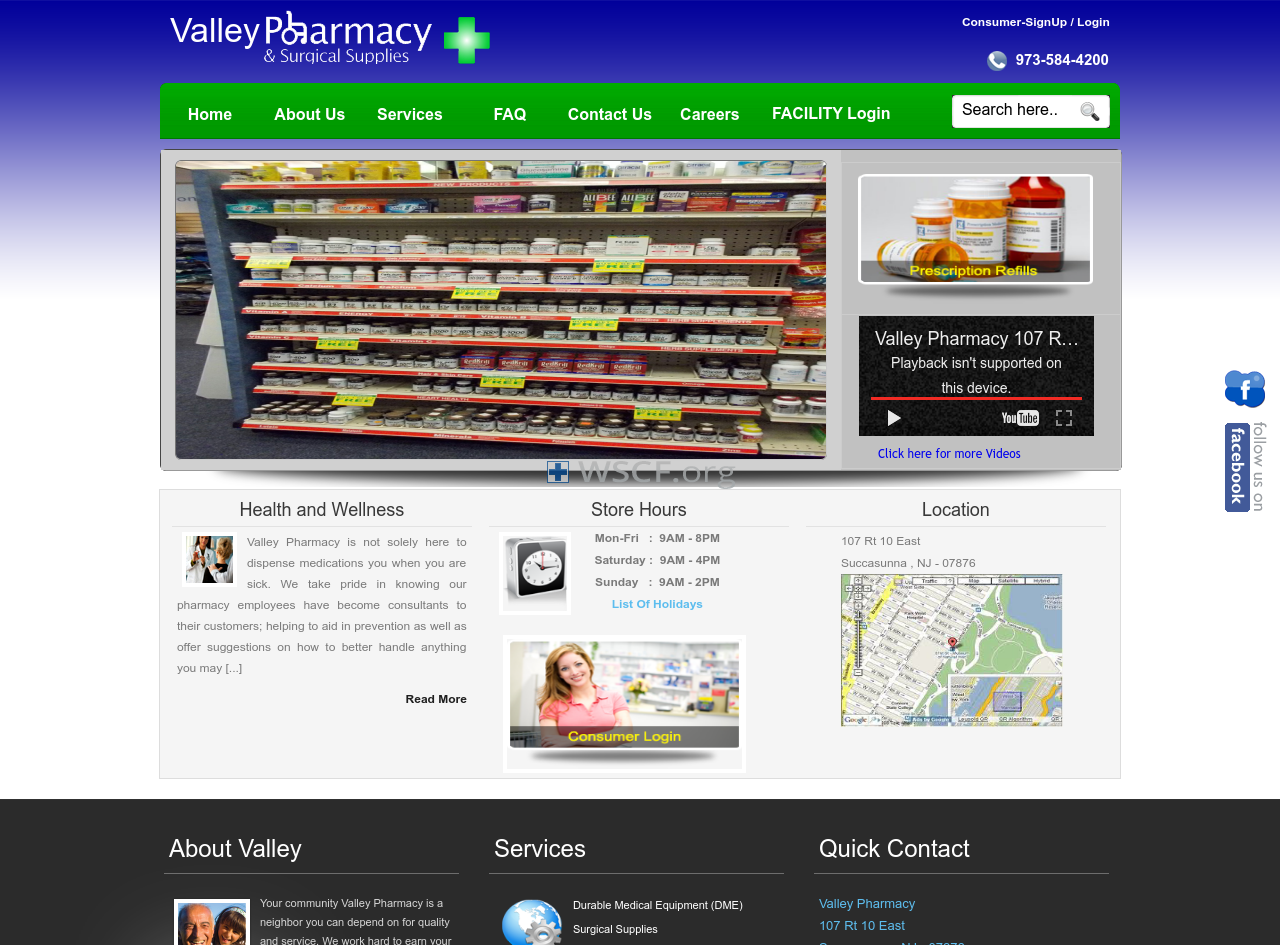 Valleypharmacy.com Leading Online Pharmacy