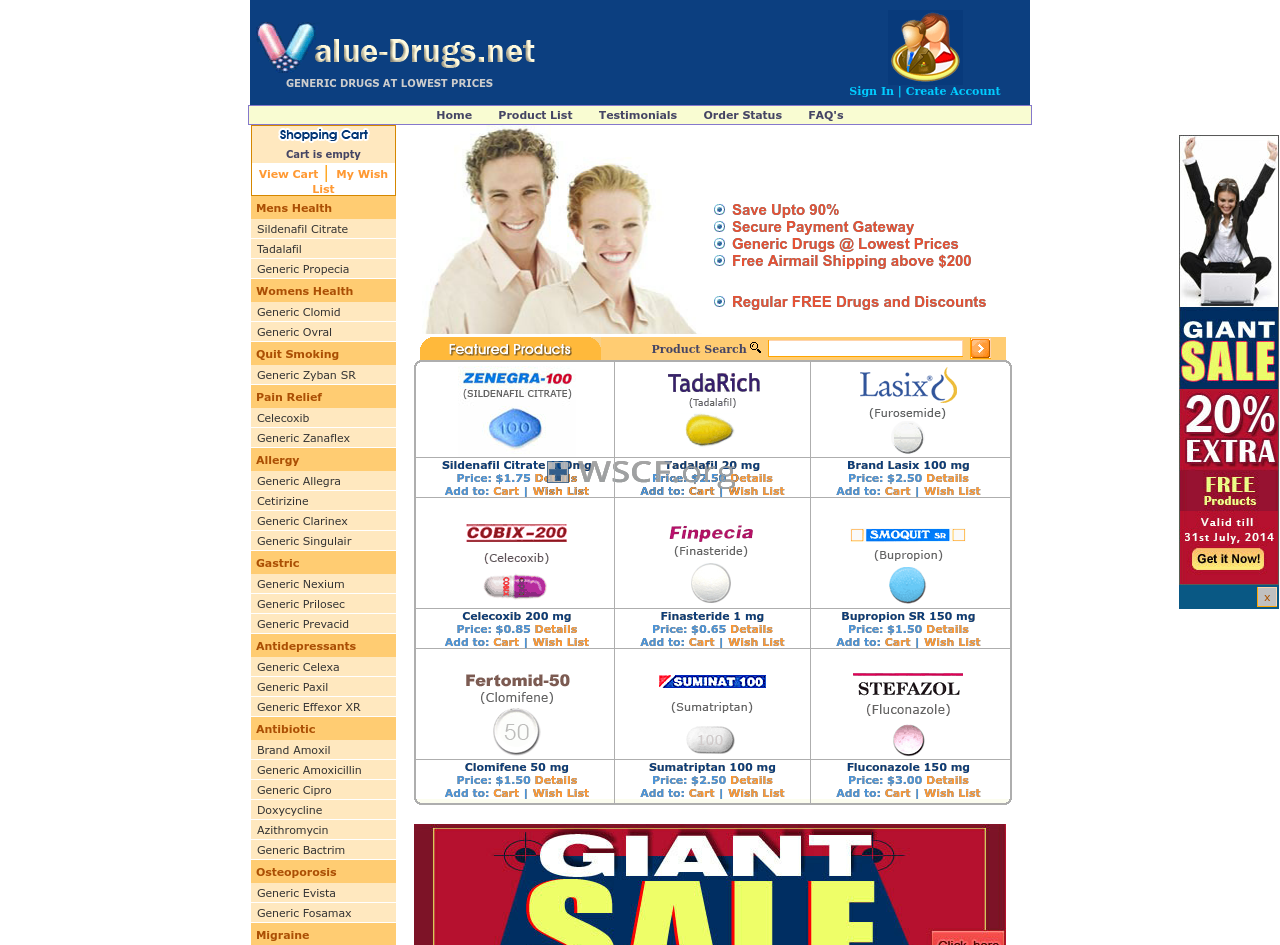 Value-Drugs.net Overseas Discount Drugstore