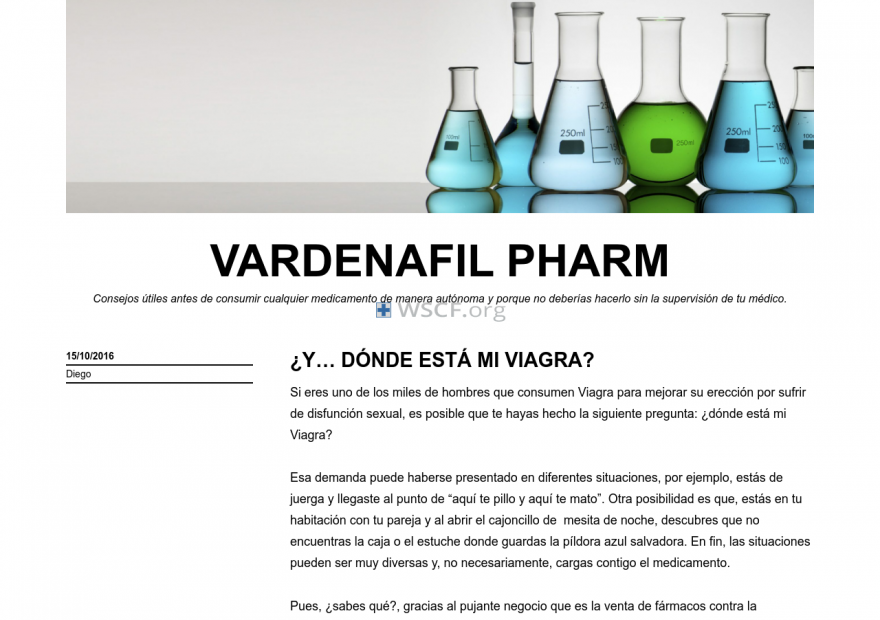 Vardenafilpharmrx.com Your One Click Pharmacy