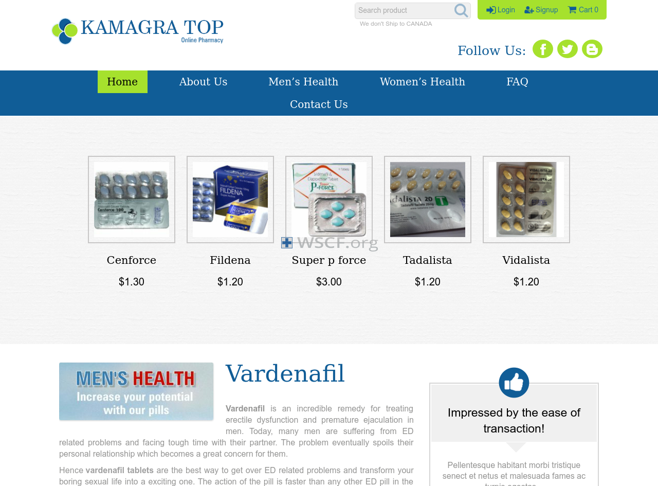 Vardenafilstore.com Big Choice Generic Drugs