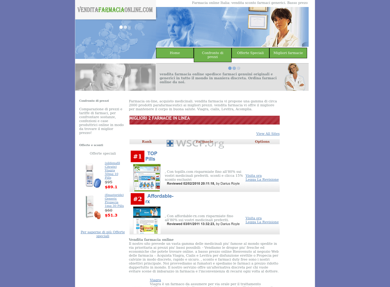 Venditafarmaciaonline.com Drug Store