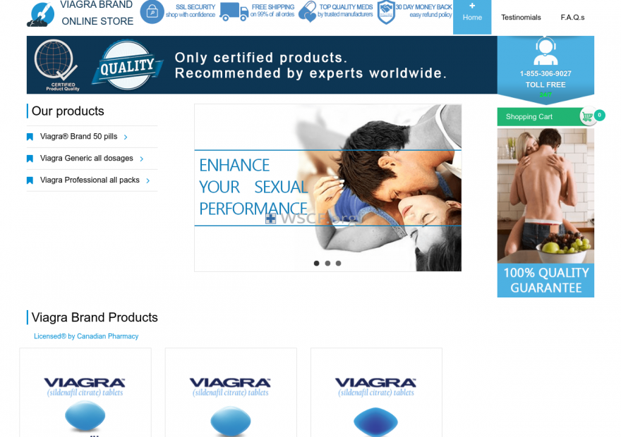 Viagra-Brand.com No Prescription Internet DrugStore