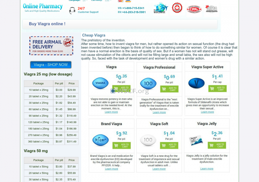 Viagra-Cheap.com Internet Pharmacy