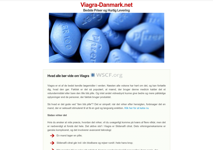 Viagra-Danmark.net Special Offer And Discounts