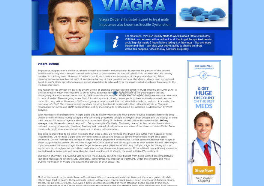 Viagra100Mg.com 100% Quality Guarantee