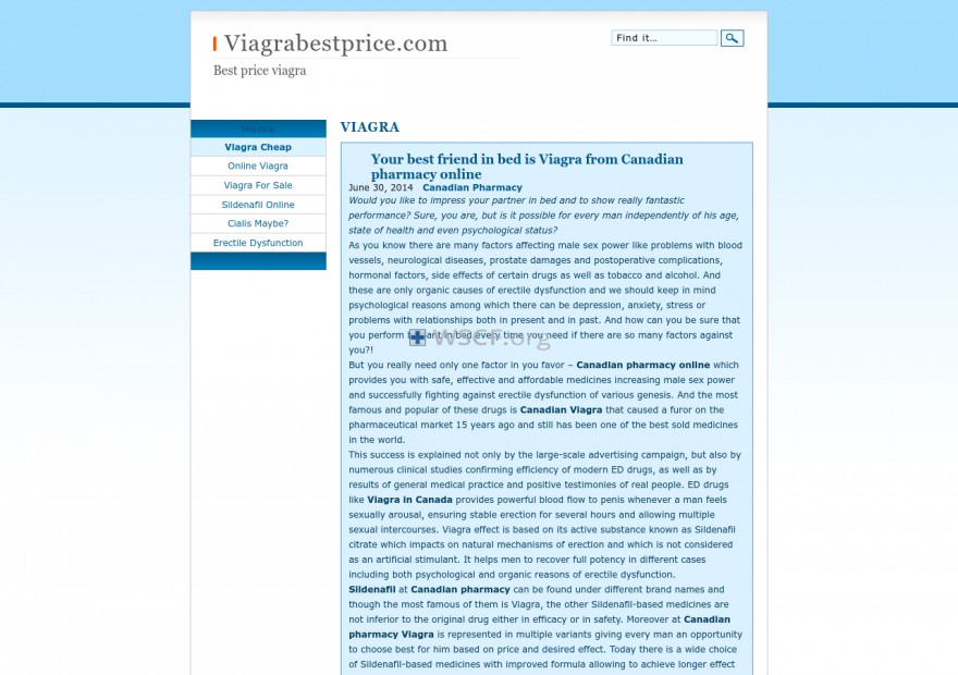 Viagrabestprice.com Web’s Drugstore
