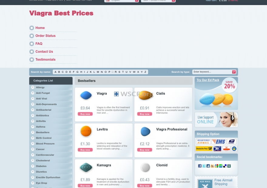 Viagrabestprices.net Online Canadian Drugstore