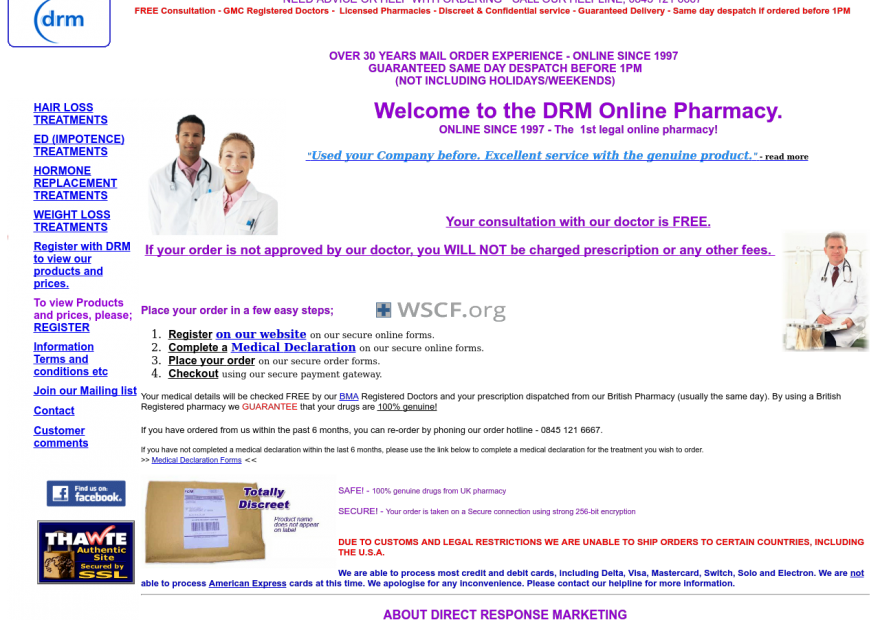 Viagrabypost.co.uk Your One Click Pharmacy