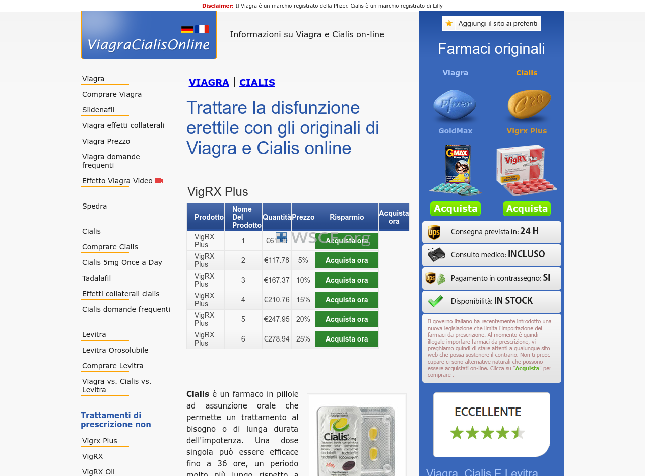 Viagracialisonline.it Pharmaceutical Shop