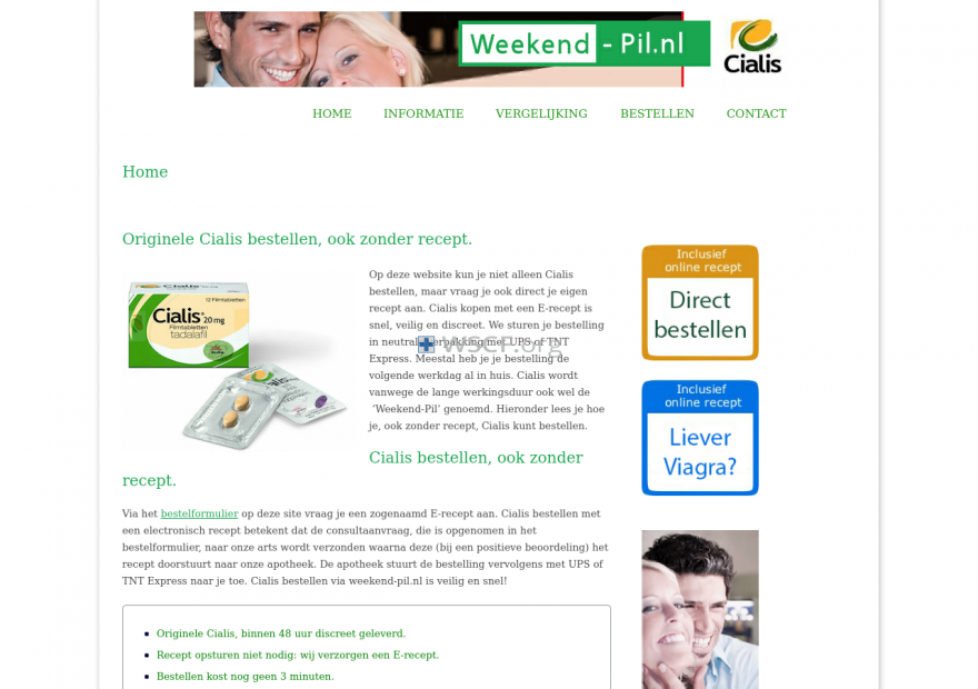 Weekend-Pil.nl Great Internet Drugstore