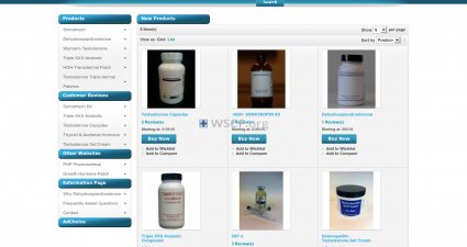 Wholesaletestosterone.net Internet DrugStore