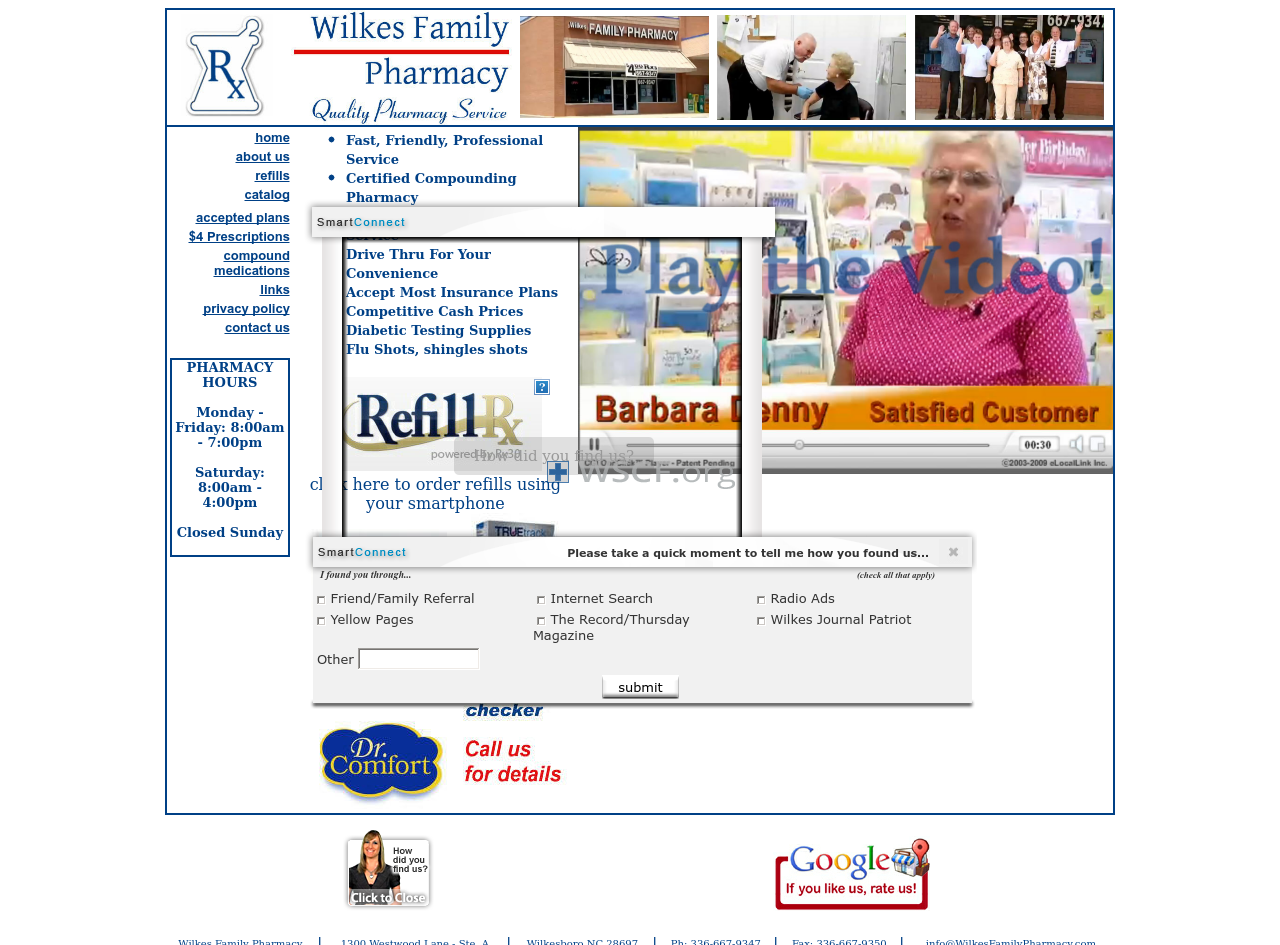 Wilkesfamilypharmacy.com Pharmacies Online