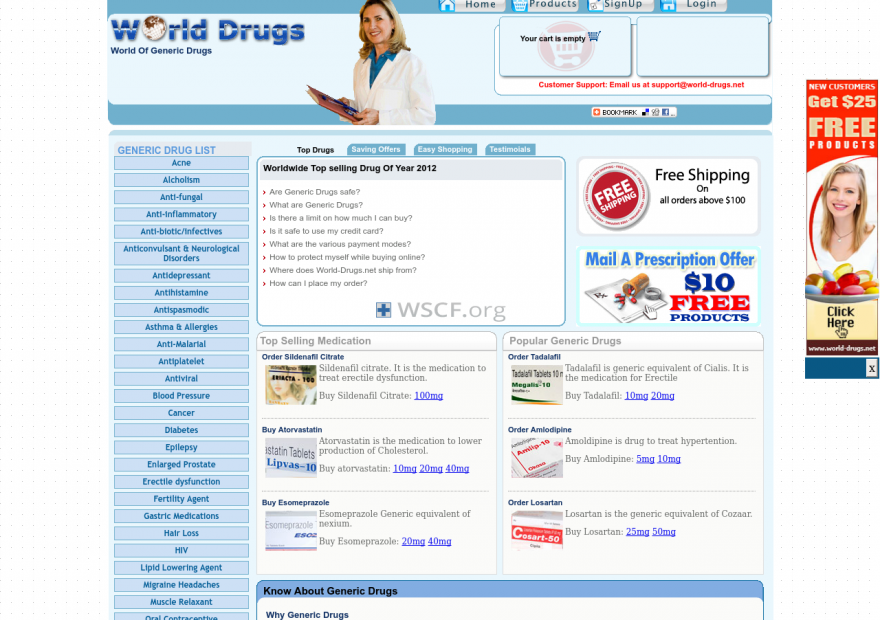 World-Drugs.net Pharmaceutical Shop