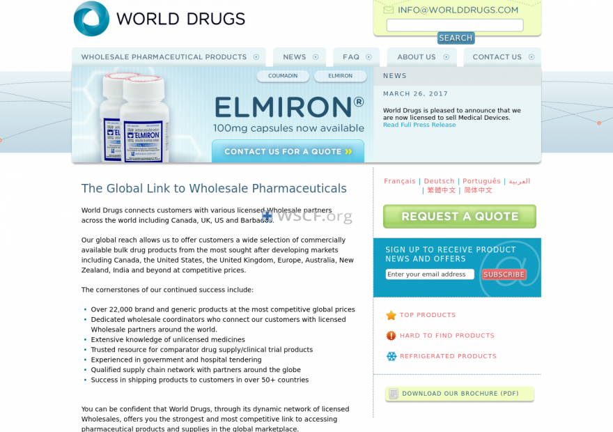 Worlddrugs.net Great Internet Drugstore