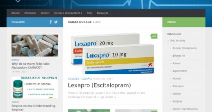 Xanaxdosage.org Buy prescription medicines online