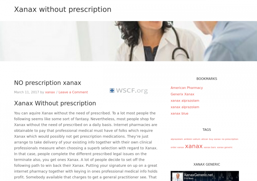 Xanaxwithoutprescription.net Drug Store