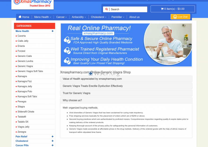 Xmaspharmacy.com Online Pharmaceutical Shop