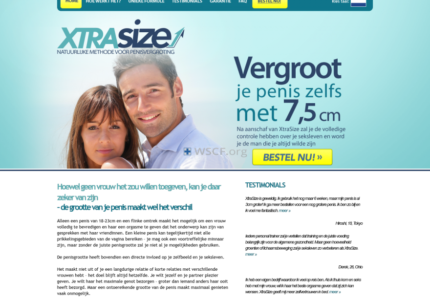 Xtrasize.nl Brand And Generic Drugs
