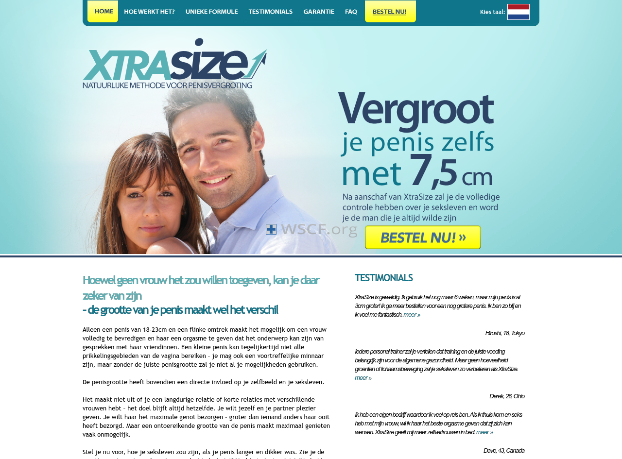 Xtrasize.nl Buy ED Drugs